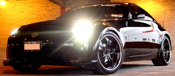 Black Donz Brasco on 2006 Nissan 350Z