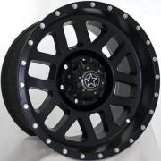 DWG Offroad DW11 Kinetic Matte Black Wheels