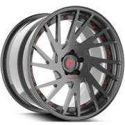 Forgiato Technica 2.5 Grey and Red Wheels