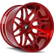 Forgiato Kato-1-ECL Red Wheels