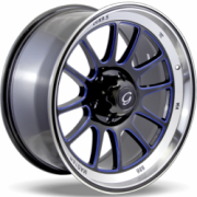 G-Line G0089 20x9.5 Black with Blue Accents
