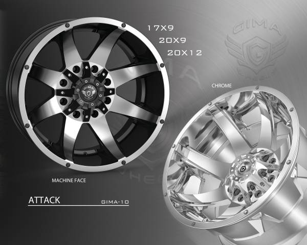 Gima G10 Attack Wheels