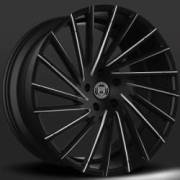 Lexani Wraith Gloss Black CNC Machined Wheels