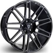 Marquee 3767 Black Milled Wheels