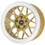 Momo Ferrera M114 Gloss Gold Machined Wheels
