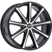 Pacer 789MB Evolve Machined Black Wheels