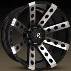 Remington Buckshot Black Machined Wheels