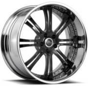 Savini Forged SV27-S Black, Grey & Chrome Wheels