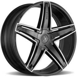 Starr 555 Bovernor Black Machined Wheels