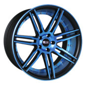 STR 619 Neon Blue Wheels