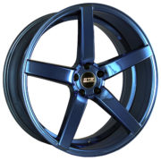 STR 607 Blue Chrome Wheels