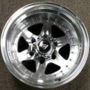 White Diamond 3910 Machined Gunmetal Wheels