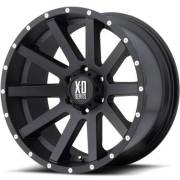 XD818 Heist Satin Black Wheels