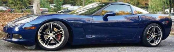 19x9.5 / 19x11 XIX X15 on 1993 Corvette