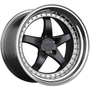 XXR 565 Super Star Graphite Wheels w/ Platinum Lip
